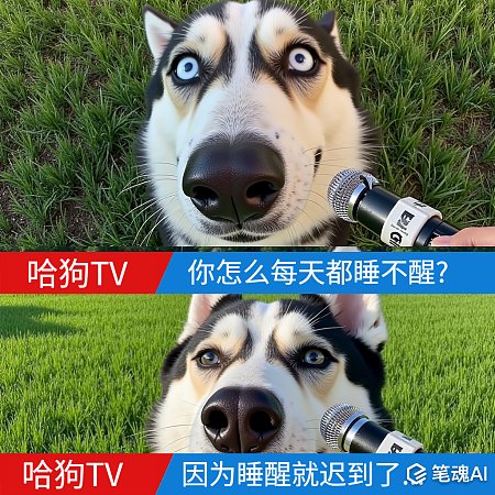 搞笑哈士奇采访梗图采访问答表情包 搞笑 哈士奇 采访梗图 采访问答 采访 表情包