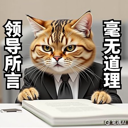 猫咪开会打工人搞笑表情包 猫咪开会 打工人 搞笑 搞怪 趣味表情包 表情包 猫咪表情包