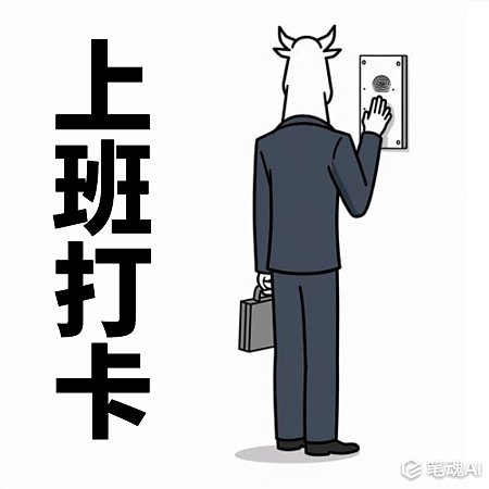 上班打卡牛马生活开始搞笑表情包 上班打卡 打卡 上班 牛马生活 牛马 搞笑表情包 表情包 打工人表情包