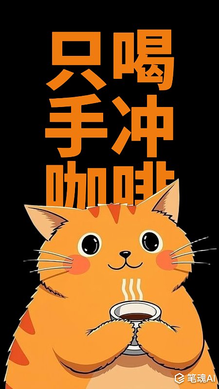 咖啡只喝手冲的卡通搞怪动物手机壁纸 猫咪喝咖啡 猫咪 咖啡 卡通 搞怪 动物手机壁纸 手机壁纸 壁纸