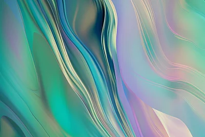 浅色系全息渐变数字背景