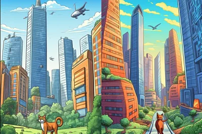 可爱巨猫穿越城市引恐慌