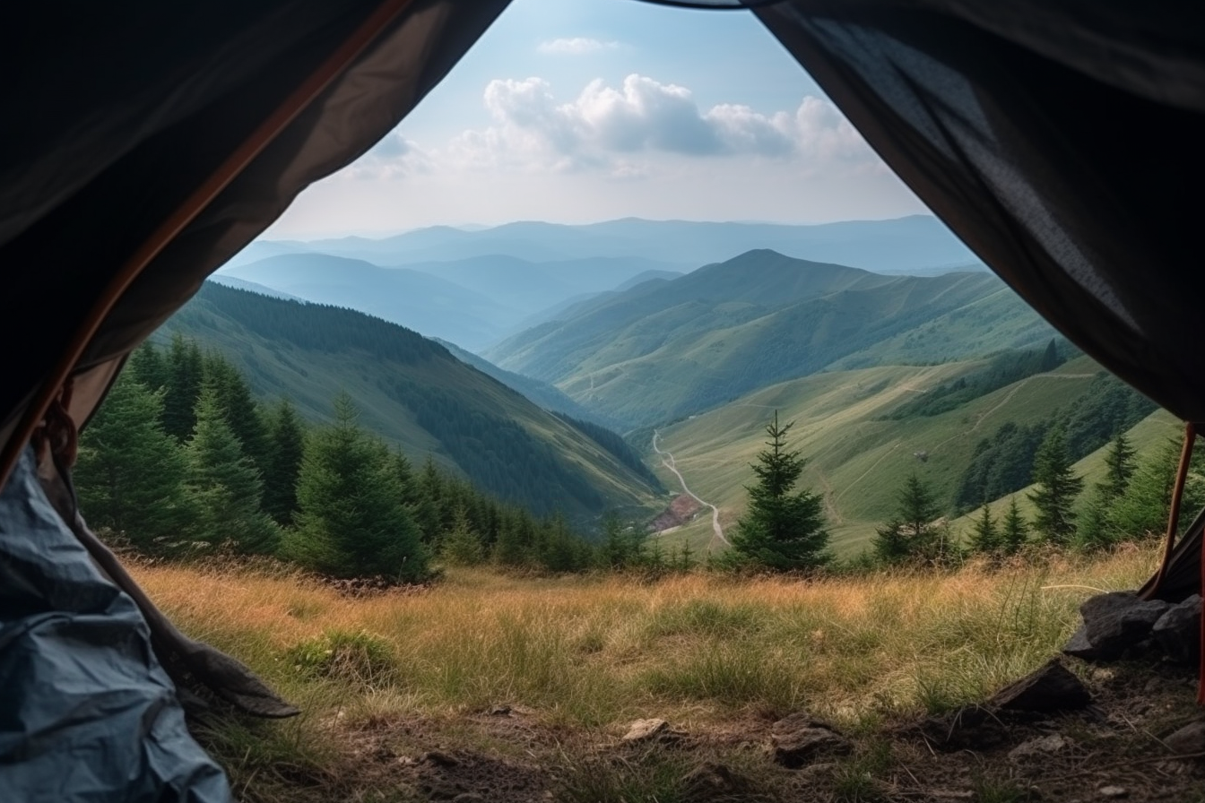 喀尔巴阡山脉乌克兰山谷景观