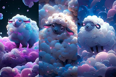宇宙绵羊隐藏水晶星球