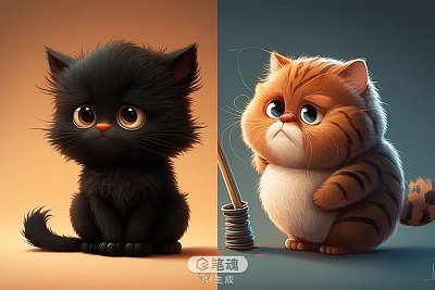 卡通猫咪Piper Thibodeau