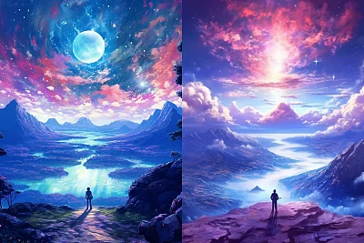 宇宙孤独感艺术作品