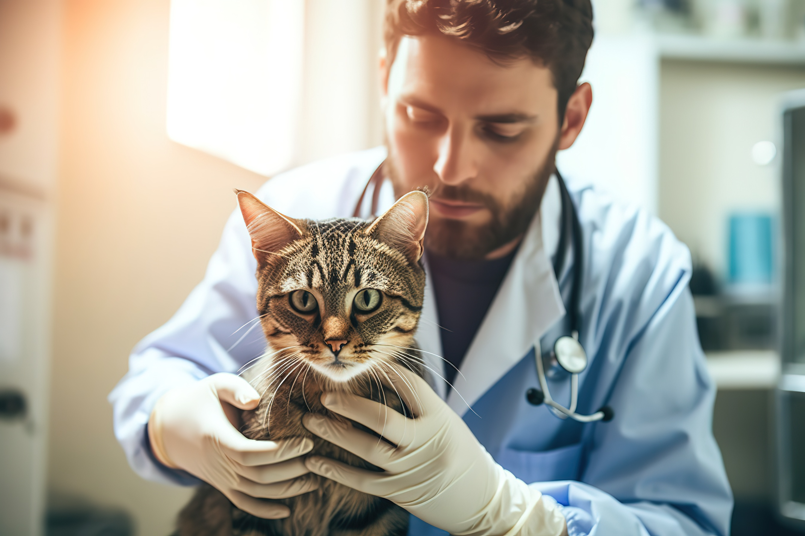 兽医诊所猫健康检查服务