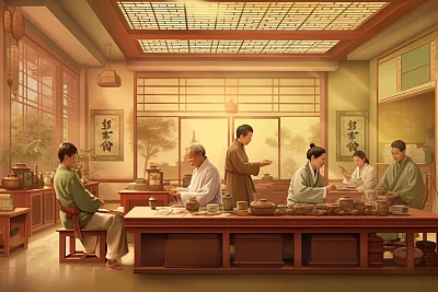 中医针灸草药治疗诊所