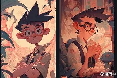 梦幻风格电影海报设计