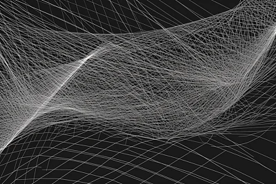 极简主义细线条艺术插图