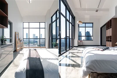 现代城市风格自然采光设计