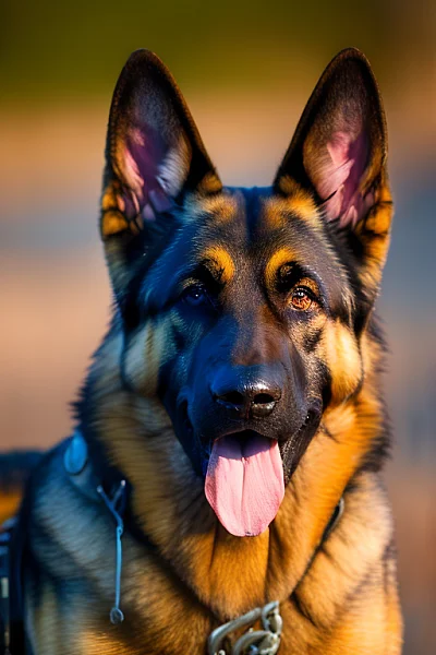 德国牧羊犬尼康D750摄影