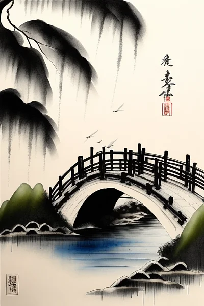 江南水墨画传统风格