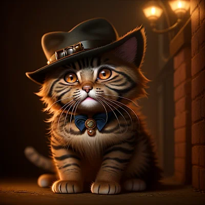 侦探吉蒂猫破解可爱谜团摄影
