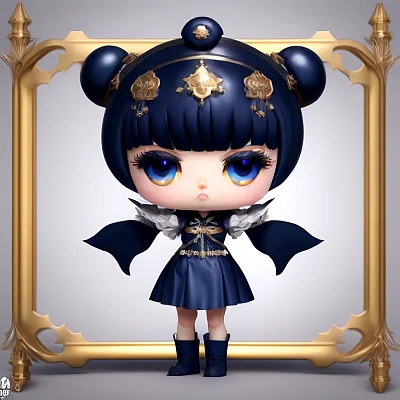维多利亚时代少女IP盲盒玩具