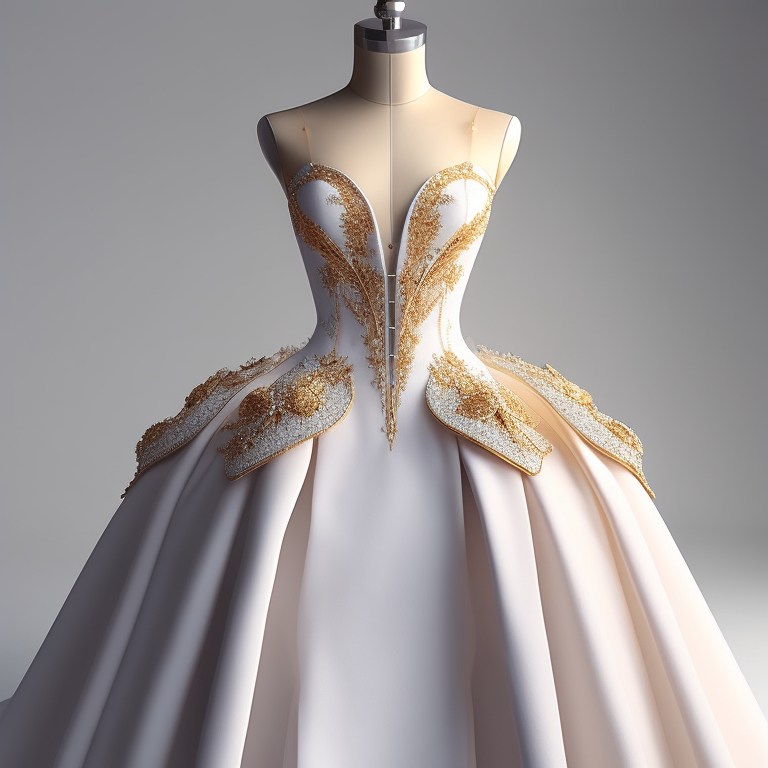 3D打印 haute couture abito Alexander McQueen