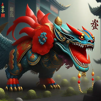 中国传统神话生物详细描绘