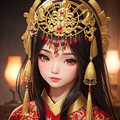 可爱女孩动漫风