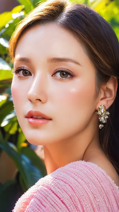 柔和色彩明亮室外插画