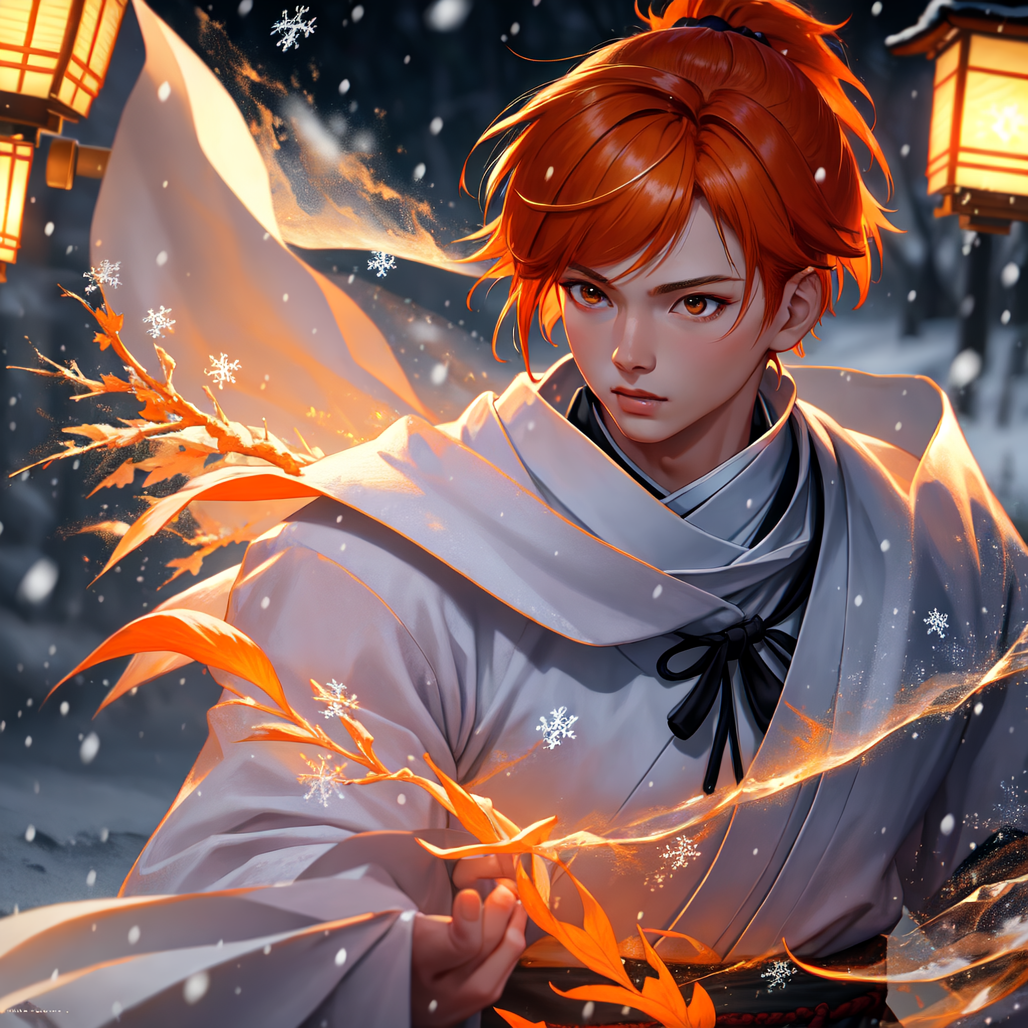 少年武士冬雪 portrait 