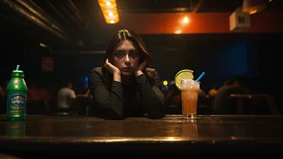 提华纳酒吧醉醺醺机器人