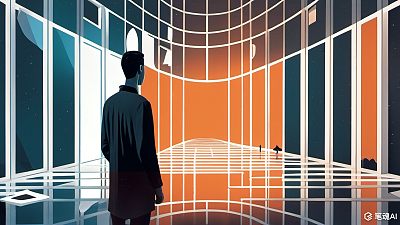 自我反思过程中的内心世界神秘符号