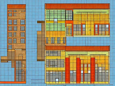 前低后高建筑结构设计