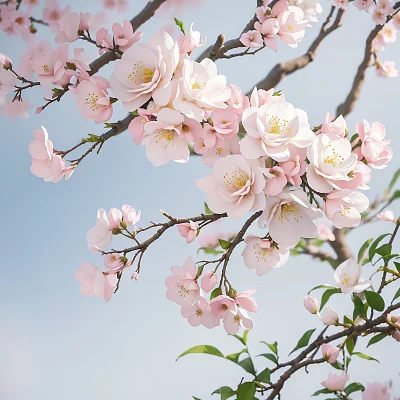 栀子花盛开的中国水墨画收藏