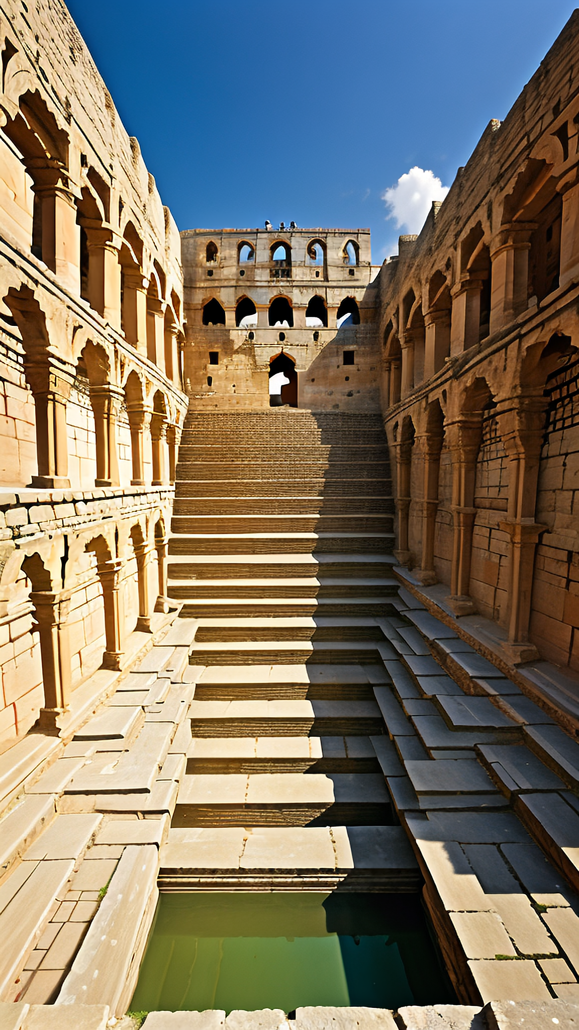 古印度台阶井Chand Baori摄影艺术