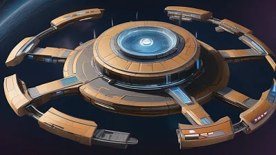 星际飞船等距TRPG地图设计