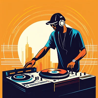 DJ电子音乐演出图片