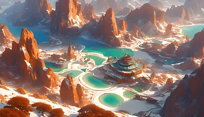 张掖丹霞地貌玉石景观