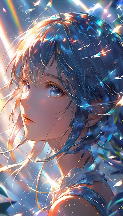 新海诚动漫铅笔画女孩