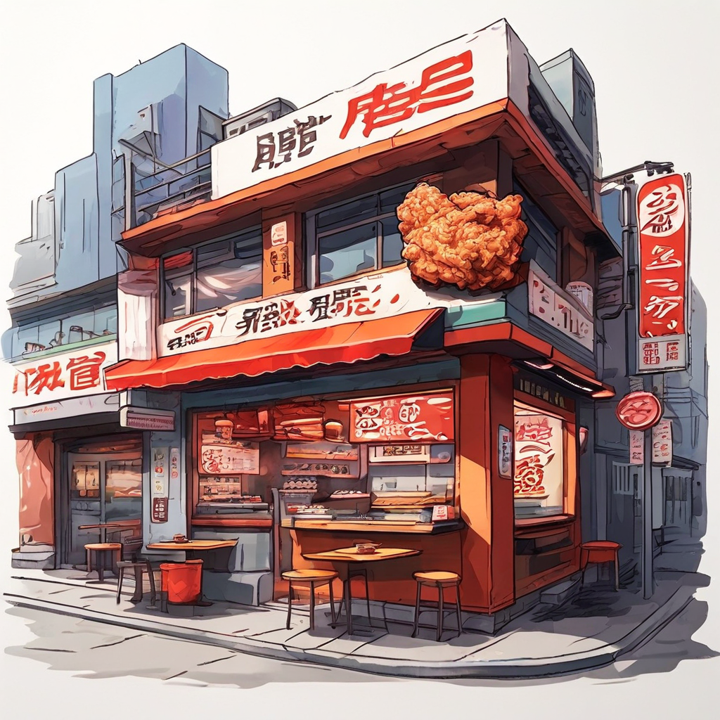 韩式炸鸡招牌设计
