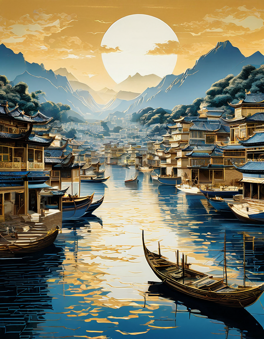 金色中国港口