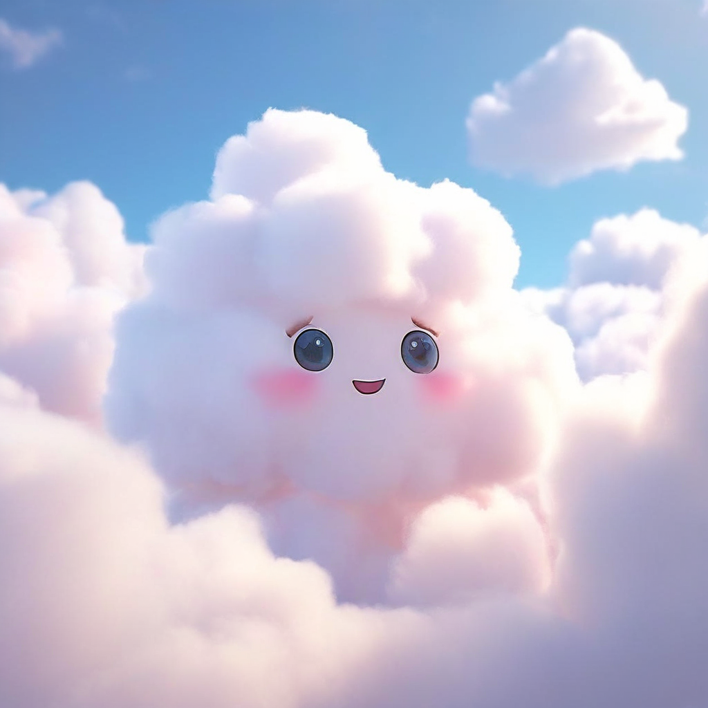 梦幻云朵精灵治愈系