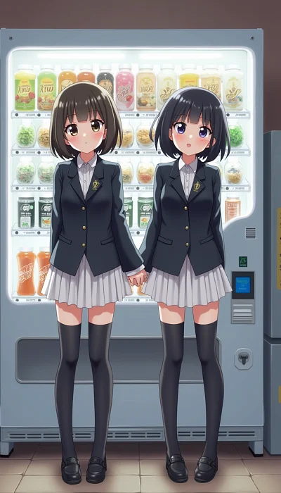 日本女学生运动风穿搭