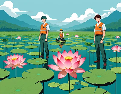 莲花正直工人