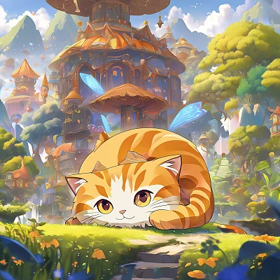 可爱橘猫的生活习性