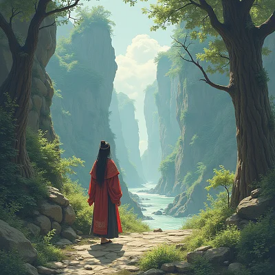 山海经争霸玄幻小说封面设计
