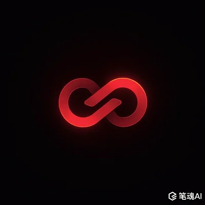 科技感∞数字25现代logo设计