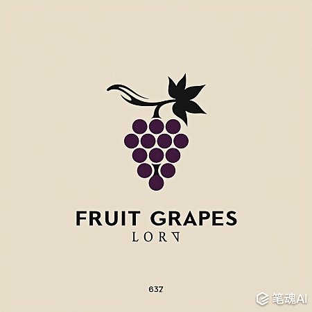 葡萄品牌logo设计