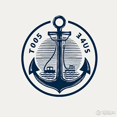 705总体部海洋文化简约LOGO设计