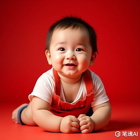 蛇年男宝宝百岁照