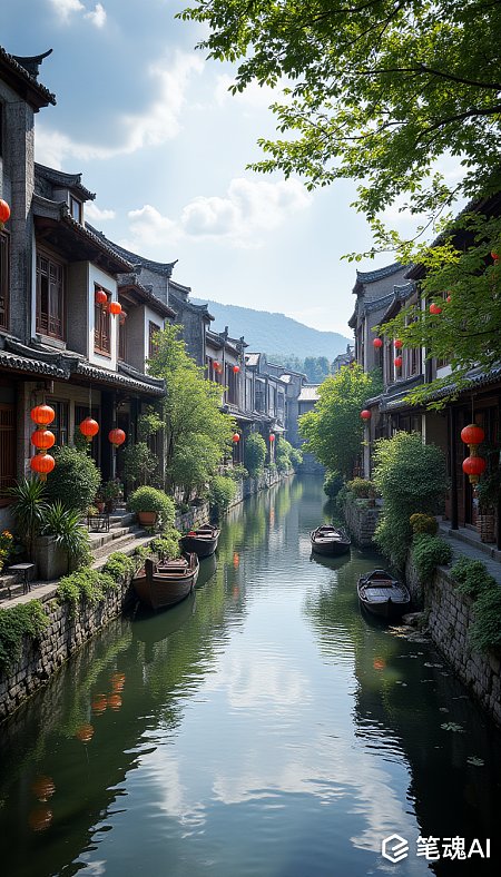 浙江省绍兴市安昌古镇旅游