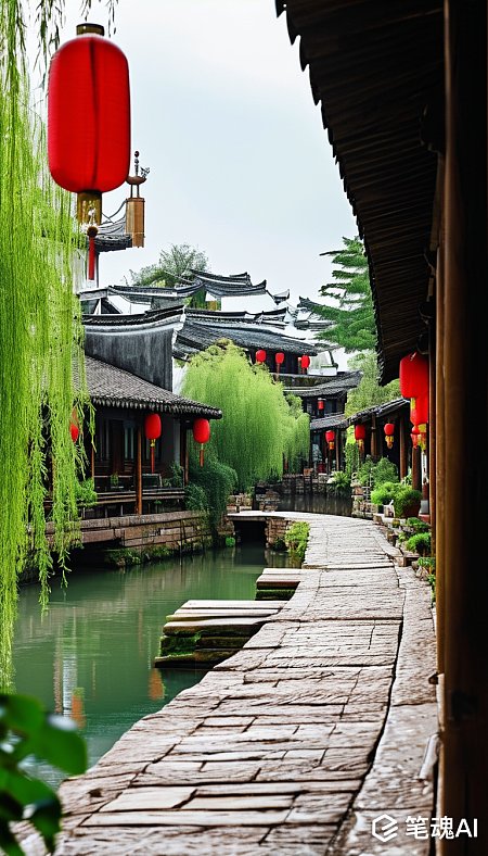 浙江省绍兴市安昌古镇旅游摄影