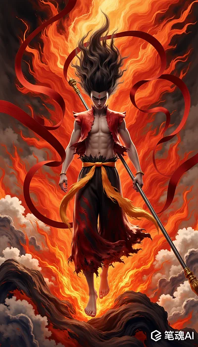 成人哪吒中国神话皮克斯动画辛烷值3D渲染