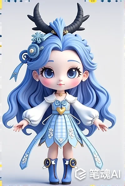 3DQ版敖闰卡通人物