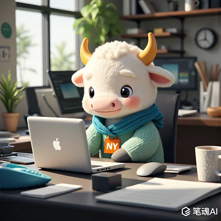 可爱小牛office趣味摄影
