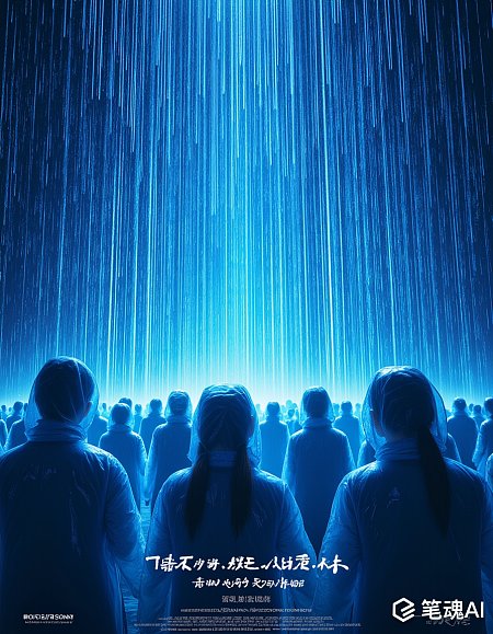 2026戛纳电影海报艺术克莱因蓝